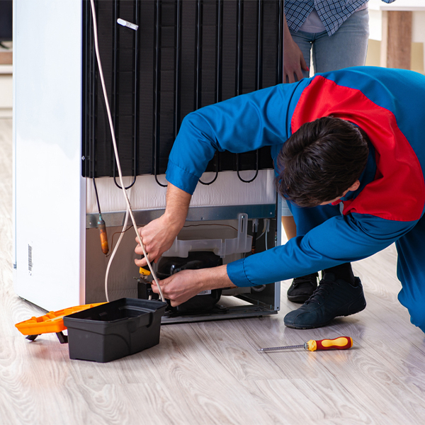 how long does it usually take to repair a refrigerator in Chickasaw